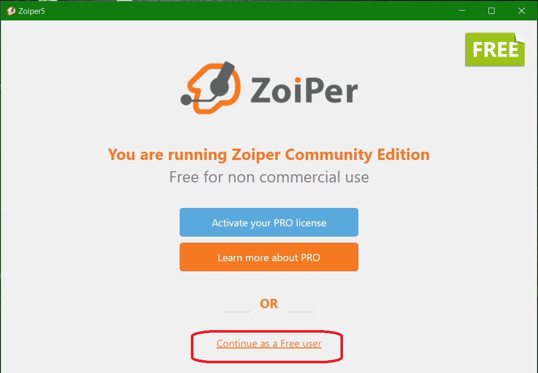 Konfiguracja aplikacji Zoiper na komputer z systemem Windows